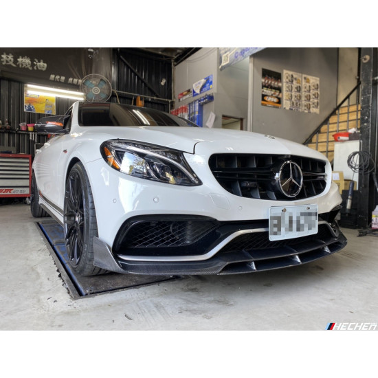 空力套件BENZ W205 C63前保桿總成