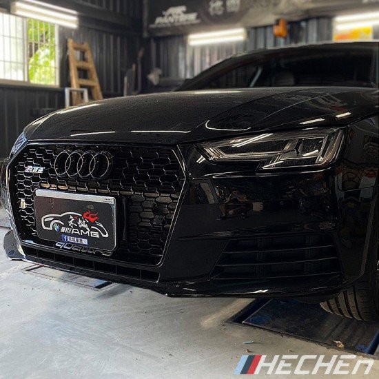 水箱罩 蜂巢式水箱罩 水箱護罩【AUDI 奧迪 A4 S4 RS4 B9】