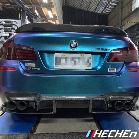 大鰭片碳纖維後下巴【BMW F10 535】