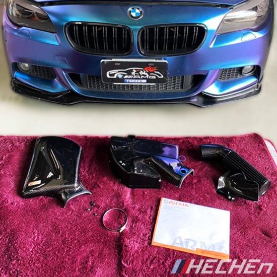 ARMA Carbon Fiber Cold Air Intake 碳纖維進氣系統【BMW F10 535 N55】